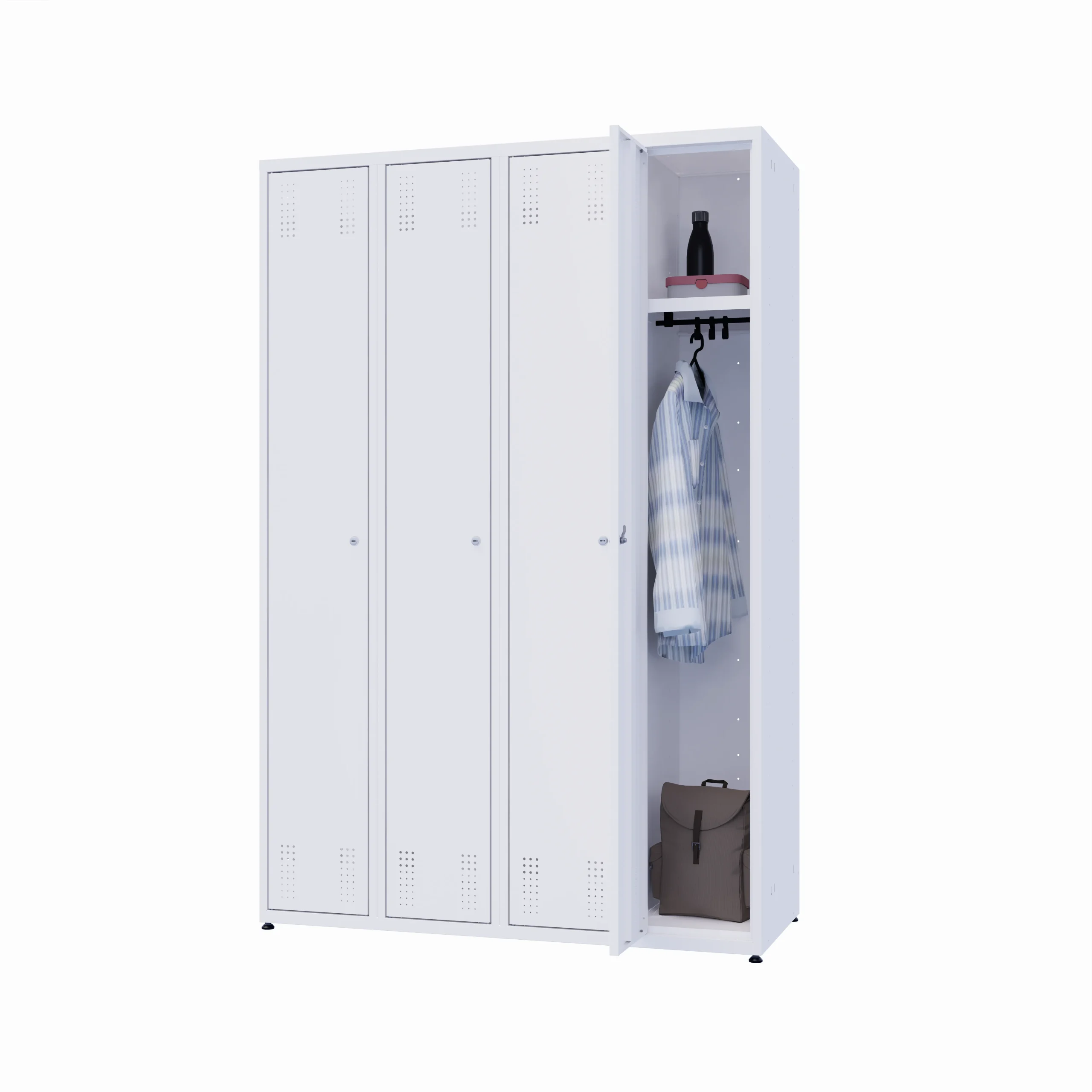 Arbeitsschutzschrank für Mitarbeiter – Kleiderschrank – Bild 52