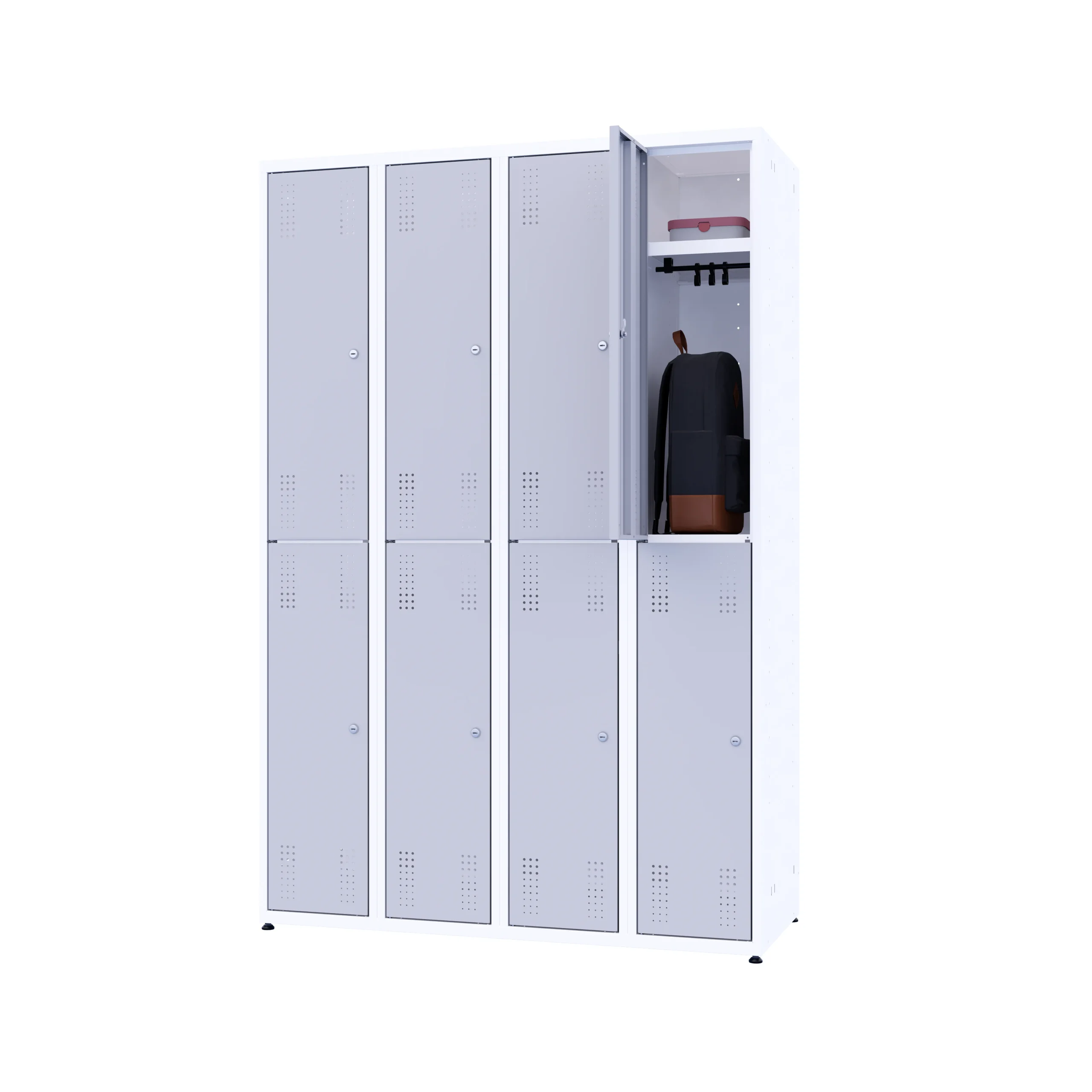 Metall-Schließfach-Garderobenschrank – Vela – Bild 8