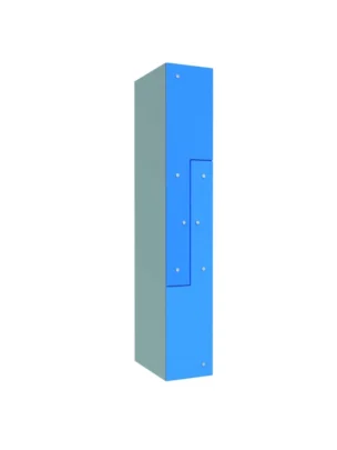 Modularer Metallschrank mit Glas