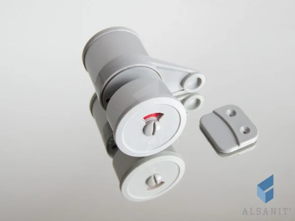 Armaturenset für WC-Kabinen 10-12mm SOLARI