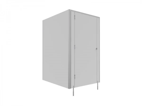 EXPRESS - 48 H - WC-Kabinen mit LPW -SOLARI 1 Tür - TYP II Ecke